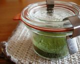 緑茶香る小豆のケーキ作り方11写真