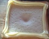 超簡単☆マヨ＆月見オープンサンド作り方1写真