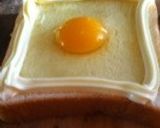 超簡単☆マヨ＆月見オープンサンド作り方2写真
