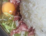 冷ご飯・お好み焼き(*･.･)ﾉ:*:･作り方2写真