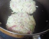 冷ご飯・お好み焼き(*･.･)ﾉ:*:･作り方4写真