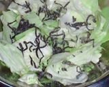 ★やみつき〜キャベツ昆布作り方3写真