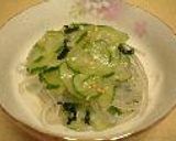 サッパリ食べるっ!マロニーちゃんとキュウリの酢の物作り方5写真