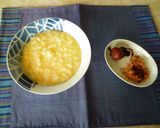 やさしい卵のおかゆ、ホッとする味!作り方3写真