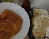 ユリの根と鶏のみそ漬けのささっと煮物作り方1写真