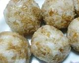 チーズ入り肉巻きおにぎり☆GBSで♪作り方2写真