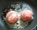 チーズ入り肉巻きおにぎり☆GBSで♪作り方3写真