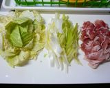 簡単さっぱり！豚ねぎキャベツのレモン炒め作り方1写真