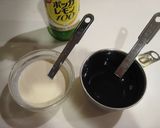 鮭ハンバーグの照りマヨソース。作り方4写真
