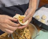 マーポー豆腐餡の中華まん作り方6写真