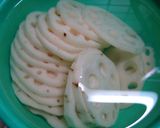 簡単♪れんこんのモッチモチはさみ煮作り方1写真