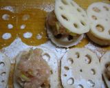 簡単♪れんこんのモッチモチはさみ煮作り方5写真
