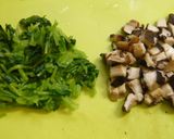 焼き椎茸と柚子と三つ葉のおにぎり作り方2写真