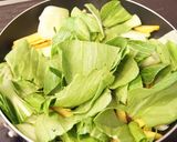 青梗菜とさつま芋のニンニク味噌炒め作り方6写真
