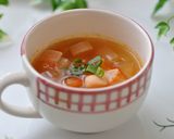 朝に美味しい♡冬瓜とトマトの爽やかスープ作り方4写真