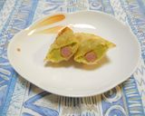 里芋でカレー味の揚げ餃子作り方6写真