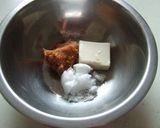 箸休めに優しい味わい♫柿の味噌和え☆作り方2写真