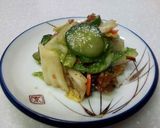 白菜が主役の和風サラダ作り方7写真