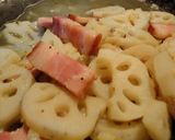 簡単♪蓮根のぺぺロンチーノ作り方3写真