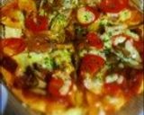 ホットケーキミックスでミートソースピザ作り方4写真