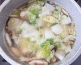 ピェンロー鍋(冷凍白菜と手羽元)作り方6写真