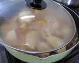 ☆鶏手羽元と大根のうま煮☆作り方3写真