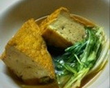 厚揚げと水菜の煮物作り方8写真