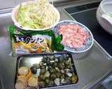 シャキシャキ野菜を楽しむタンメン鍋作り方1写真