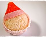 ＊キャラ弁＊　クリスマスに★サンタさん作り方2写真