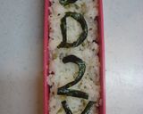 海苔 キャラ弁 ワンピース ファン必見作り方2写真