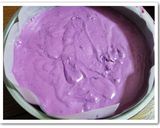 混ぜるだけ☆ヘルシー紫芋チーズケーキ作り方6写真