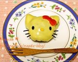 ＊キティちゃんハンバーグ＊作り方4写真