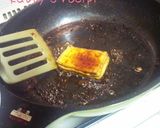厚揚げチーズサンド食べるラー油のせ作り方1写真