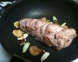 超簡単!焼き豚と煮卵作り方1写真