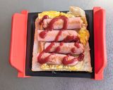 魚肉ソーセージホットサンド作り方7写真