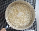 とろとろ卵の中華風チーズ粥。作り方1写真