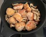 ☆簡単☆チキンときのこの濃厚ソース煮作り方4写真