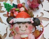 キャラ弁＊クリスマス☆サンタ待ちの女の子作り方5写真