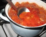根菜　de トマトスープ作り方6写真