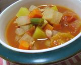 根菜　de トマトスープ作り方8写真