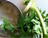 とろとろやさしい根菜丼作り方1写真