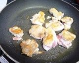 鶏肉とほうれん草と小かぶのソテー作り方2写真