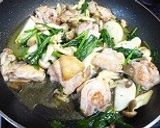 鶏肉とほうれん草と小かぶのソテー作り方4写真
