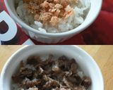 ✿どこから食べても具に当たるおにぎり~✿作り方1写真