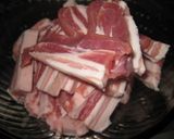 ★魚焼きグリルで簡単★豚バラ焼き★作り方1写真