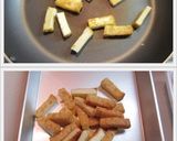 ▽▲厚揚げ肉味噌炒めでレタス巻き△▼作り方3写真