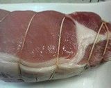 手作りの焼き豚風タレ煮作り方2写真