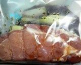手作りの焼き豚風タレ煮作り方3写真