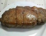 手作りの焼き豚風タレ煮作り方7写真