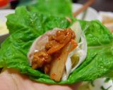 簡単！ヘルシーサムギョプサル＋キムチ納豆作り方7写真